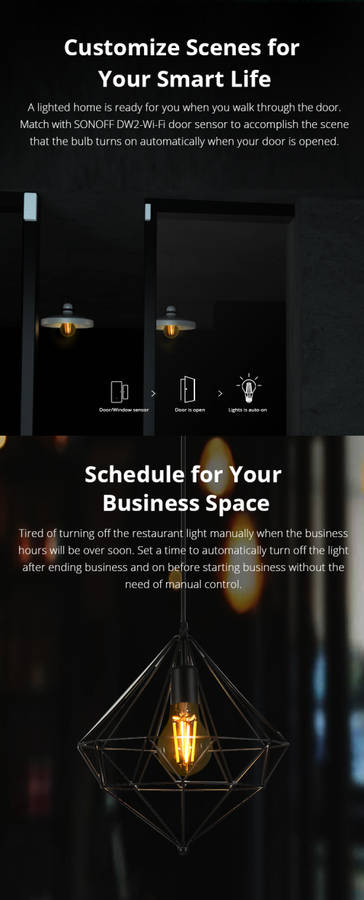 Sonoff Smart Bulb B02 F-ST64