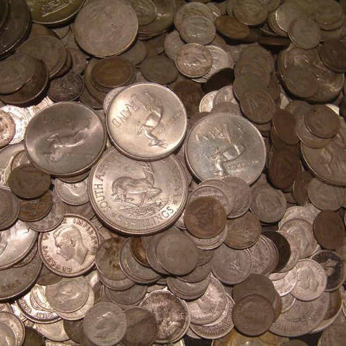 Silver in 80% South African bullion coin - per gram