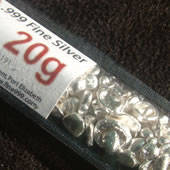 20g .999 Fine Silver Granules