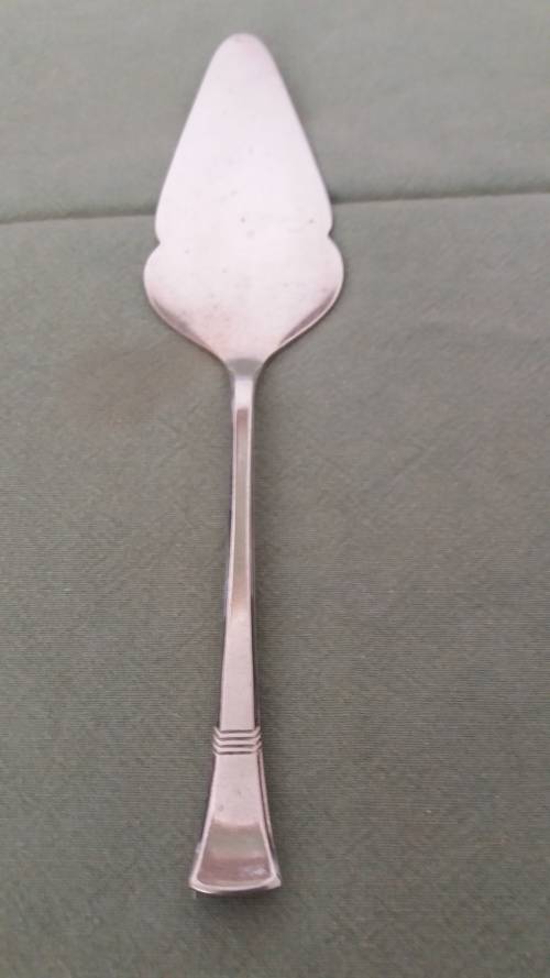 Vintage Hallmarked Silver Cake/Pie Lifter - (Birmingham 1947 - 41.9g)