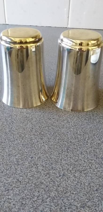 A Pair Of Vintage WMF Silver Plated Tumblers