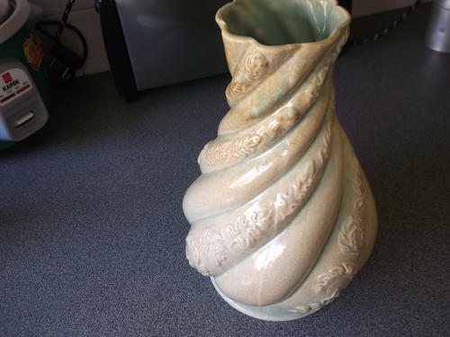 Large Vintage (Belgium)?? Bulbous Vase