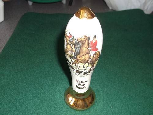 Vintage Porcelain Pub Handle for Draught Beer