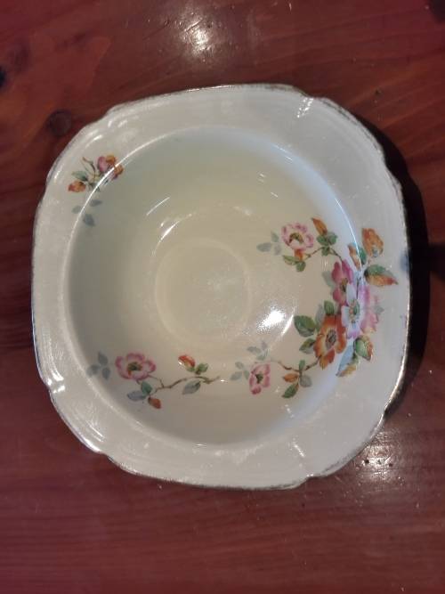 Vintage 1940 Alfred Meakin Royal Marigold 6 small bowls