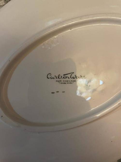 Carlton Ware plate no 2547