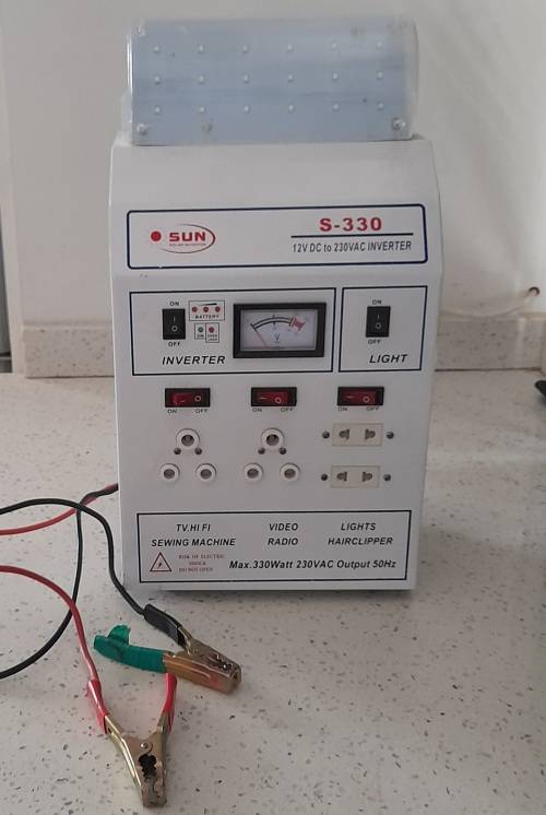 12v DC to 230 Vac Inverter R1 Auction