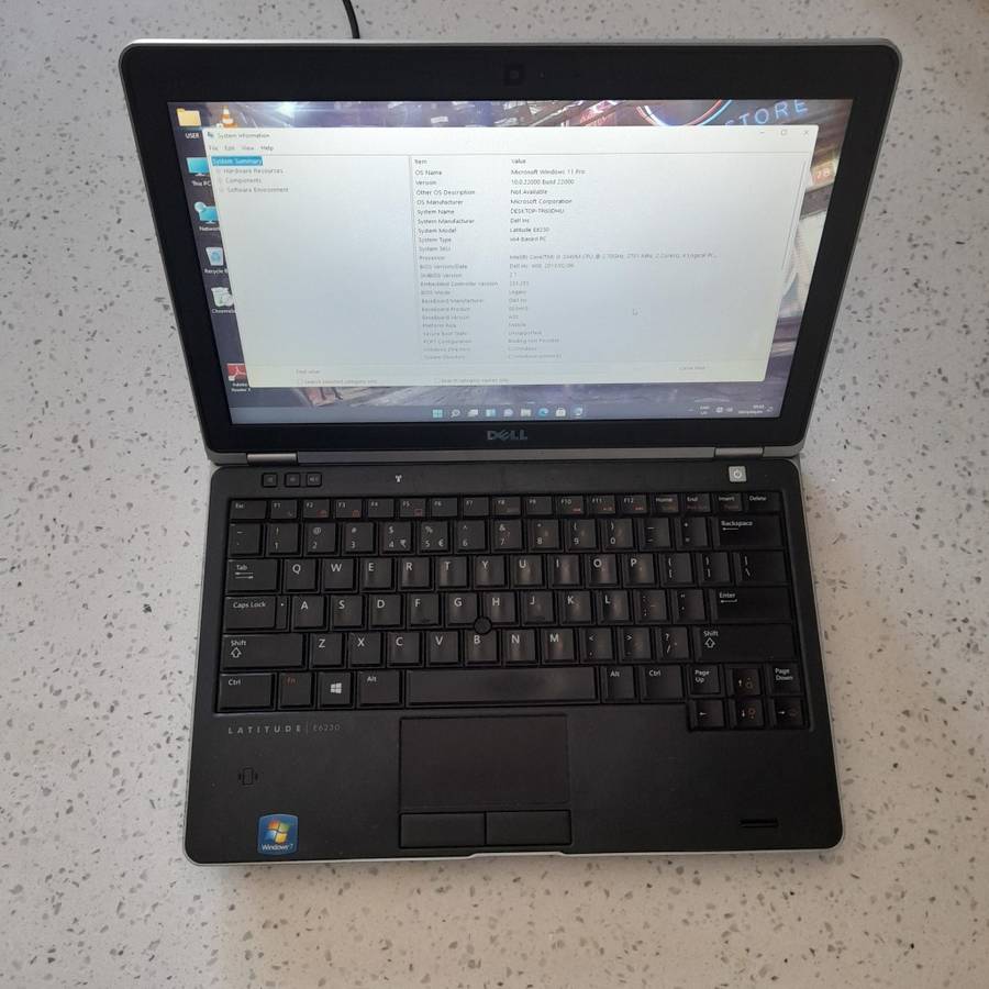 DELL laptop intel Core i5, 3rd Gen Windows 11 Pro, office 2021