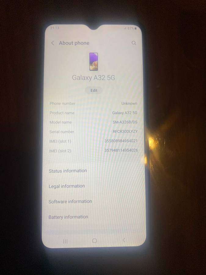 samsung galaxy a32 5g