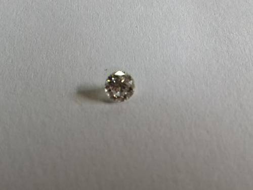 Round Brilliant cut. 0.28ct. B VS 2.