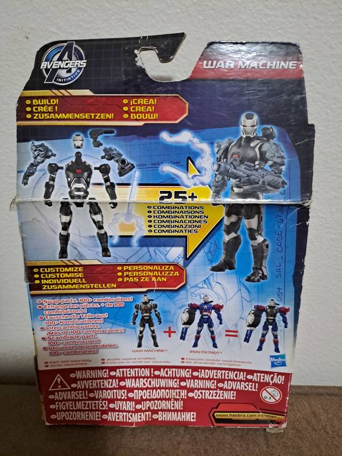 Marvel Iron Man 3 War Machine Collectable Figure