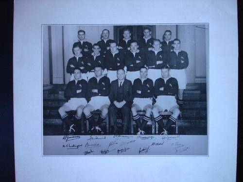 Print of 1949 Springbok team first team