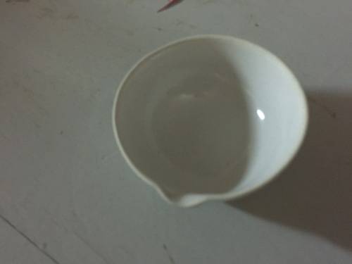 3 Ceramic bowls used in chemistry lab