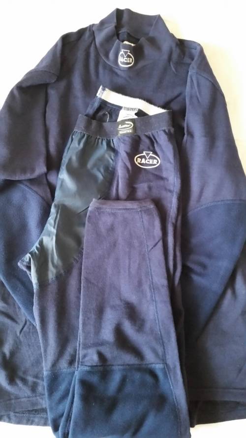 MOTORCYCLE RIDER LONG QUALITY PADDED THERMALS SIZE LARGE