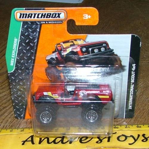 2013 Matchbox ~ International Scout 4X4 ~ Mint on short card