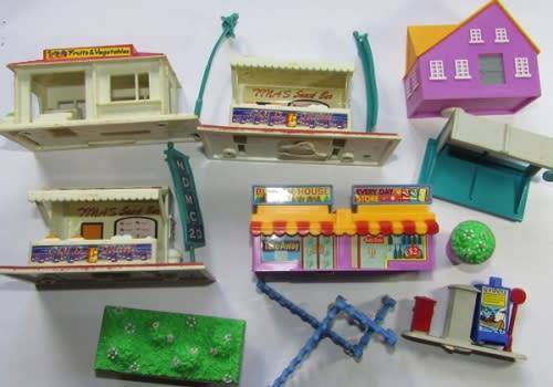 Plastic Mini Town Lot