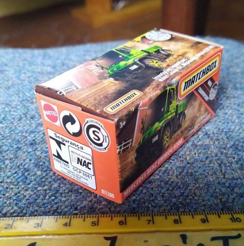 2019 MATCHBOX ~ "Power Grab"  No 97/100 ~ Mercedes Benz Unimog U300 ~ Mint in Sealed Box