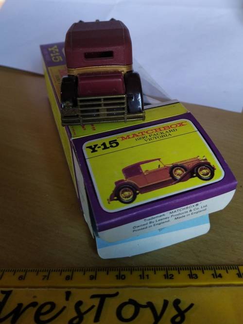Matchbox Models of Yesteryear ~ Y15 1930 Pachard Victoria ~ Boxed