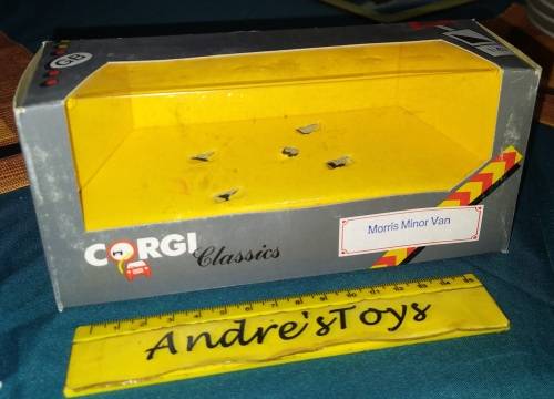 Corgi ~ Morris Minor Van - Classics ~ Box only