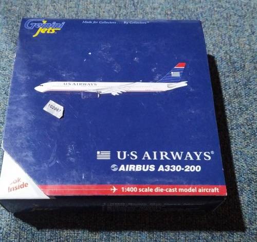 Gmini Jets ~ 1:400 Scale ~ Diecast US Airways Airbus A330-200