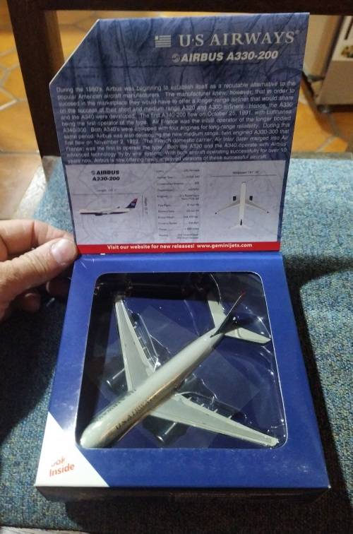 Gmini Jets ~ 1:400 Scale ~ Diecast US Airways Airbus A330-200