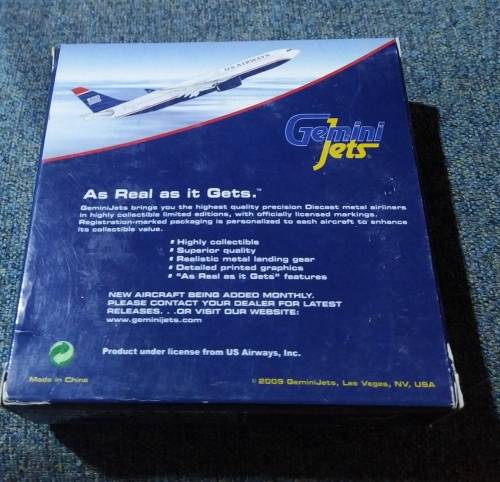 Gmini Jets ~ 1:400 Scale ~ Diecast US Airways Airbus A330-200