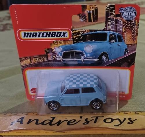 2020 Matchbox ~ #70/100 1964 Austin Mini Cooper ~ Mint on short card