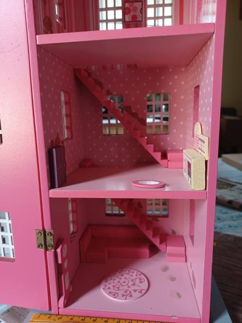Woolworth's wooden apartment ~ Hand Made