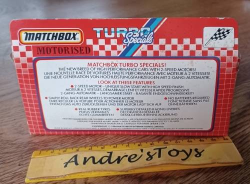 Matchbox Turbo Specials -~ TS-3 Michelin Kremer Porsche CK5