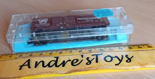 Model train ~ Atlas  ~ N Scale - 2286 Pennsylvania 40 Double Door Car ~ Cased