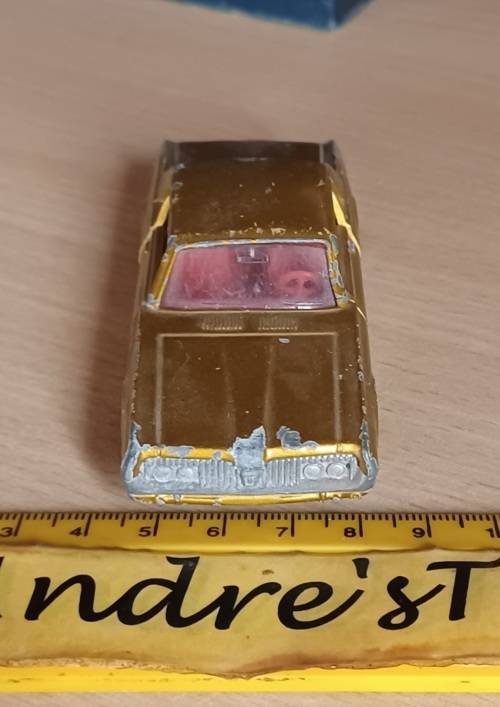 VINTAGE LESNEY MATCHBOX KING SIZE NO K-21 MERCURY COUGAR MADE IN ENGLAND