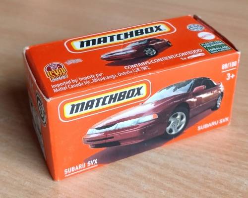 2021 Matchbox Power Grab ~ Subaru SVX ~ Box has been Opened