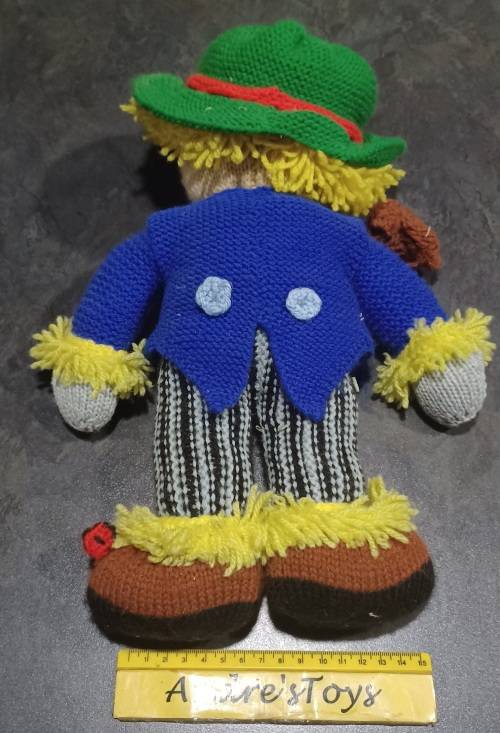 Knitted Scarecrow doll  ~ 60`s