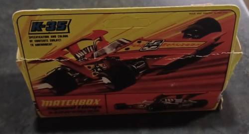 Matchbox Speed Kings ~  K-35 Lightning  ~ With original box