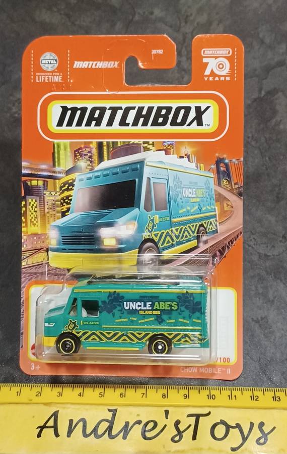 2022 Matchbox ~  58/100 Chow Mobile II ~ Mint on Long Card