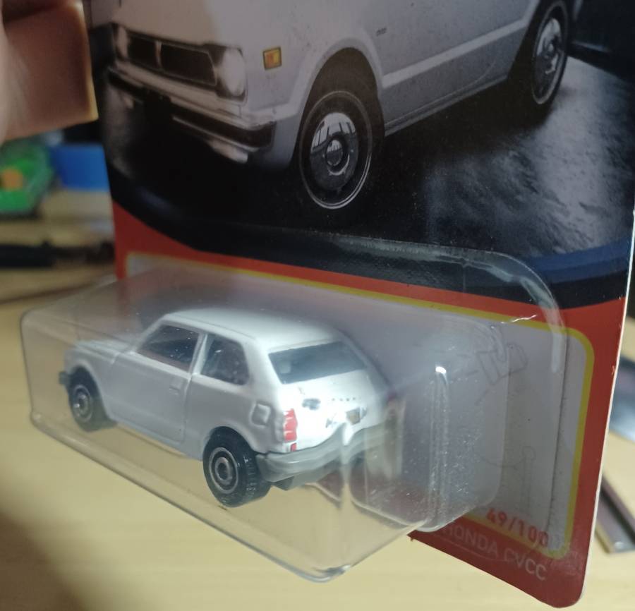 2020 Matchbox ~ Long Card` ~ #49/100 1976 Honda CVCC