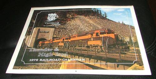 1976 Railroad calender