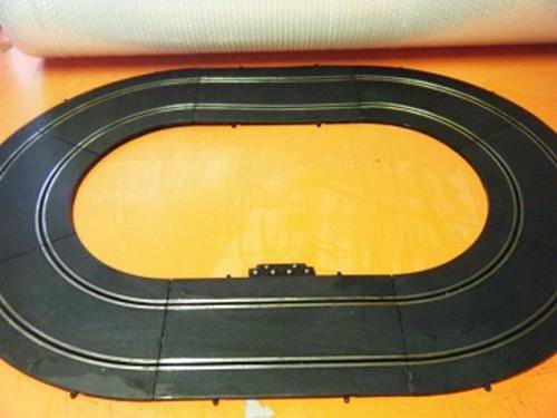 POLISTIL~ GIOCATTOLI~ SLOT CAR TRACKS ~ 6 BENDS+2 STRAITS