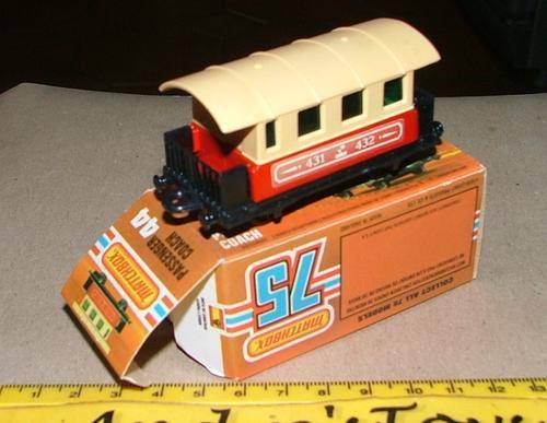 MATCHBOX #47F Passenger Coach ~  With a Original Box 1978