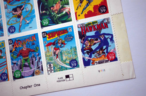 DC Comics Warner Comic Con 2018 exclusive Limited Edition collectors pins and set of stamps