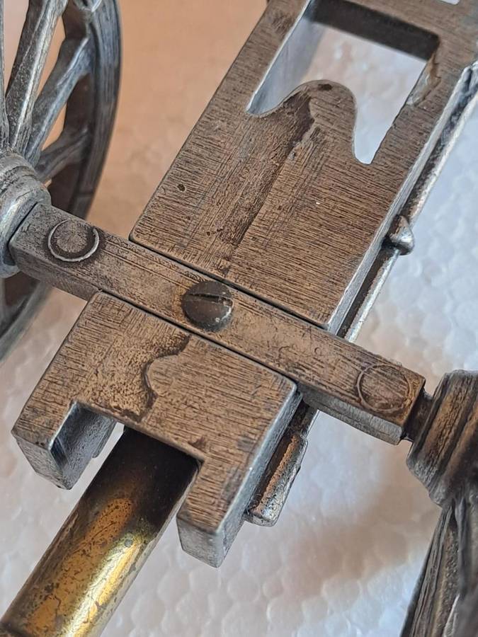 Model Cannon Napoleonic 1806 Replica Made by DENIX Spain 170 mm x width: 100 mm Weight: 0.5 kg