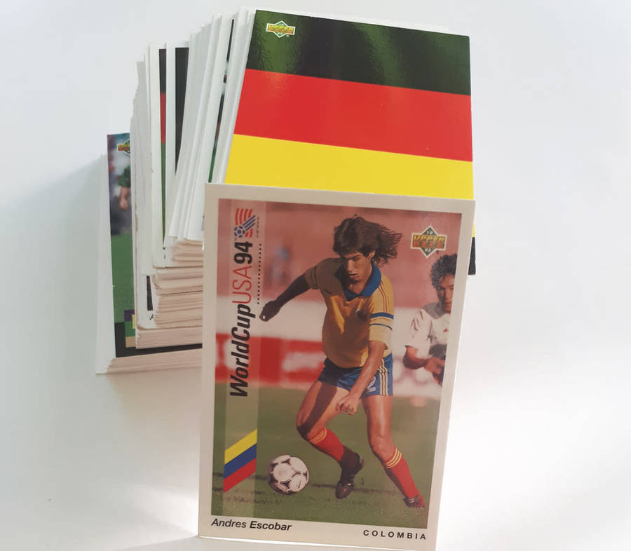 1993 Upper Deck World Cup USA 94 Soccer Collector Cards (124 in total) Includes the Escobar card