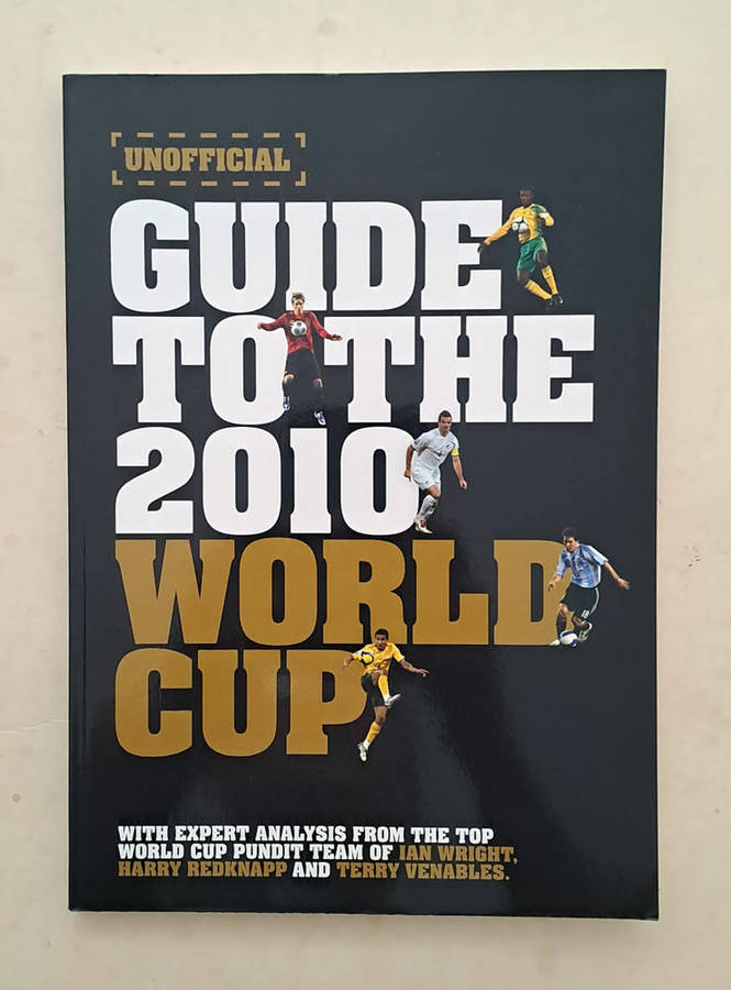 FIFA World Cup Tournament brochures and 2010 Final Programmes with Zakumi mascot and pin badge