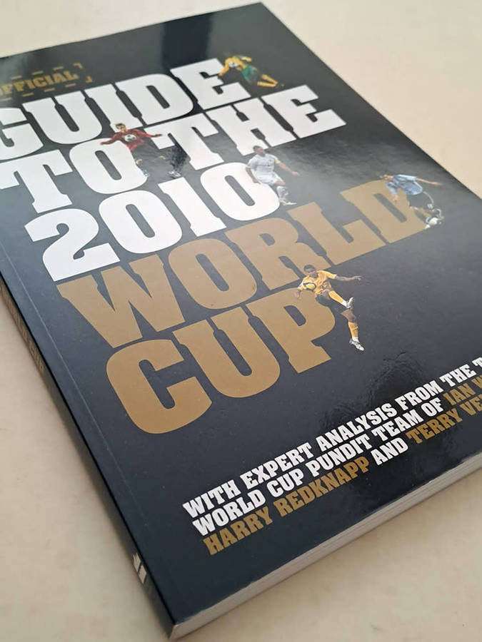 FIFA World Cup Tournament brochures and 2010 Final Programmes with Zakumi mascot and pin badge