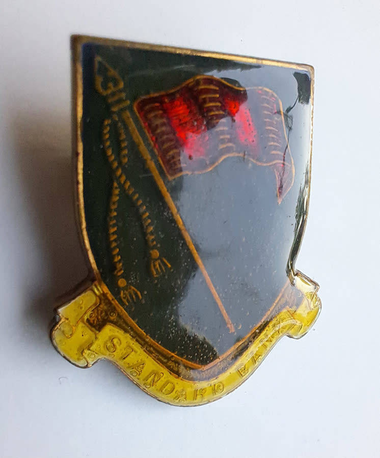 Vintage historic South African banks pin badges and Eskom pin badges