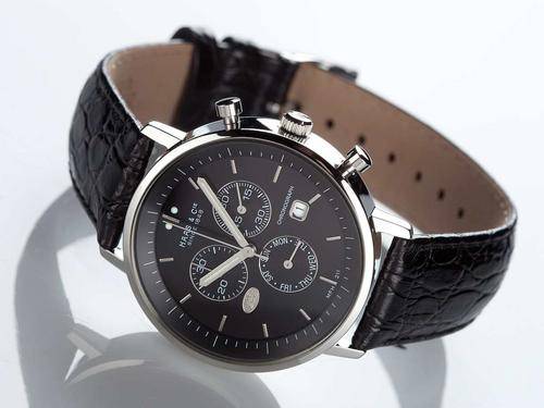 **CLASSIC STYLE**Brand New Haas & Cie Vitesse Chronograph**Premium Swiss Quality**