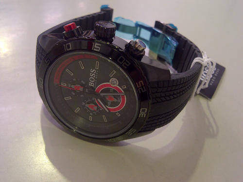 **BRAND NEW*HUGO BOSS Motorsport Edition Chronograph watch  W/ Box Papers*R6299*