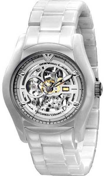 **Brand New**Emporio Armani Mens Ceramic Mechanico watch**R5999**