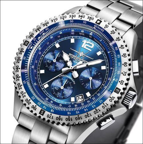 AWESOME WATCH**Firefox Fighter Stainless Steel Chrono 10ATM!!**VALUE R4999**