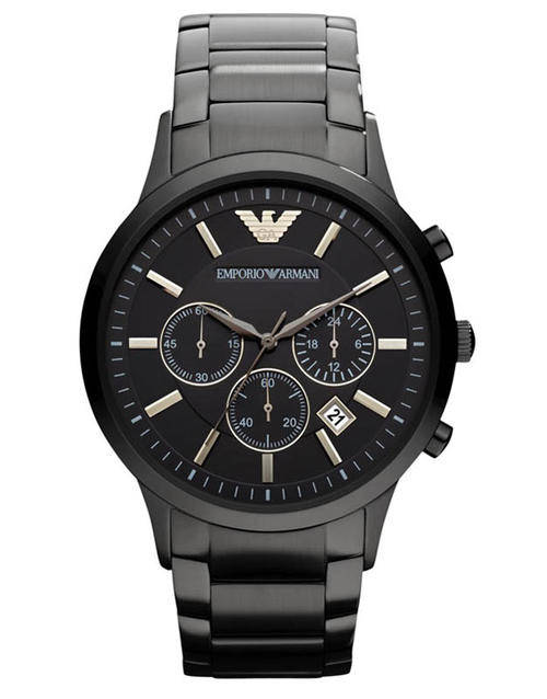 **AWESOME WATCH**Emporio Armani Mens Classic Gun metal watch**R5299**