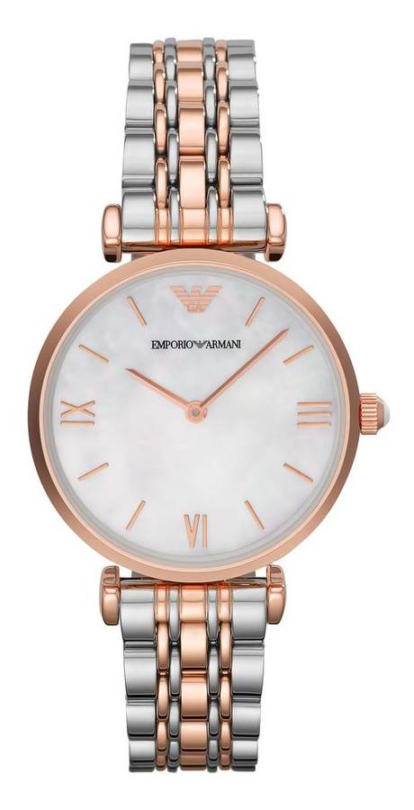 **STUNNING WATCH**Ladies Emporio Armani Retro Rose Gold Mother of Pearl watch**R5499**